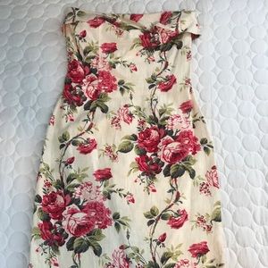 Rose Print Dress- Sz 4